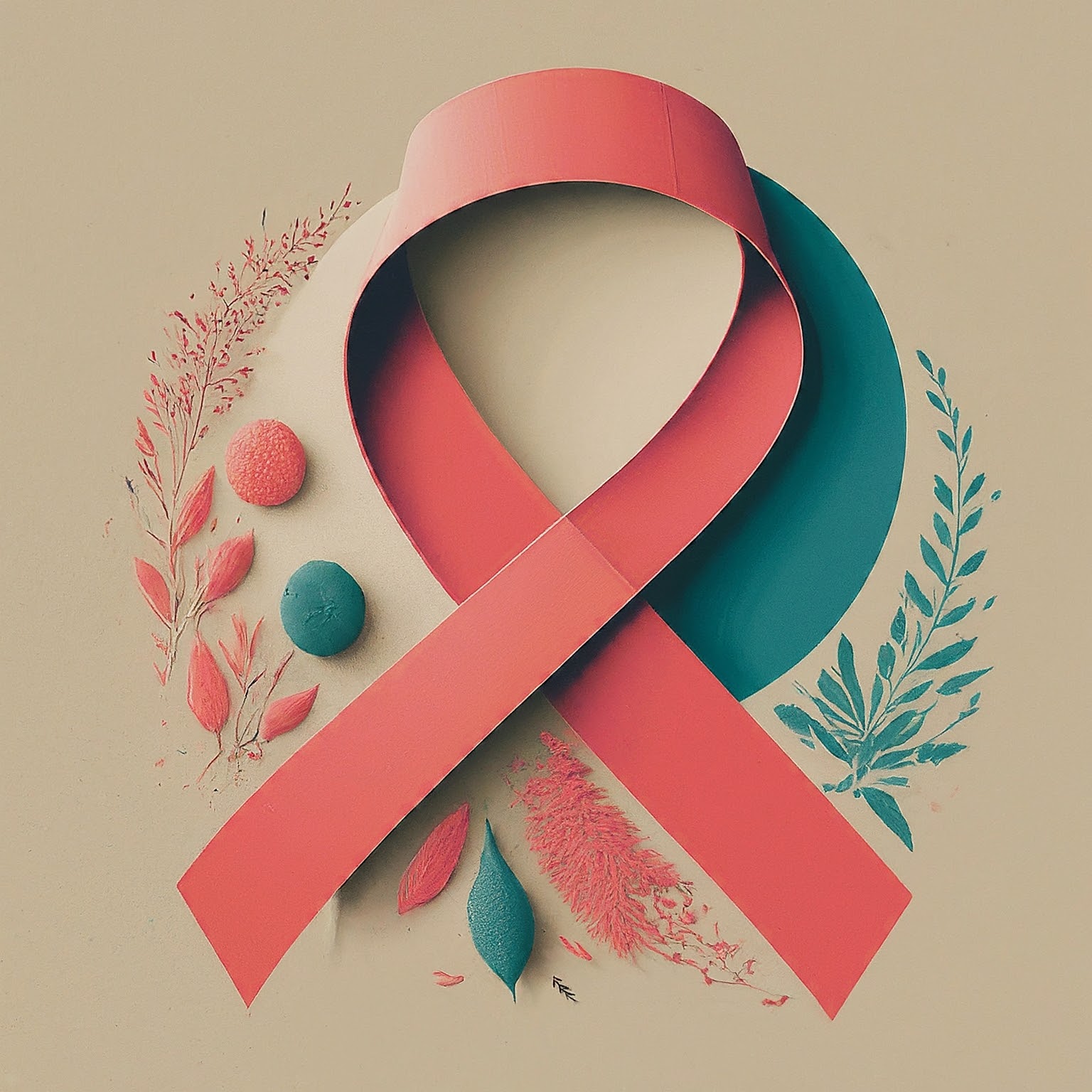 World aids day symbol